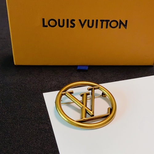 Replica Louis Vuitton LV Brooches For Women #1253663 $25.00 USD for Wholesale