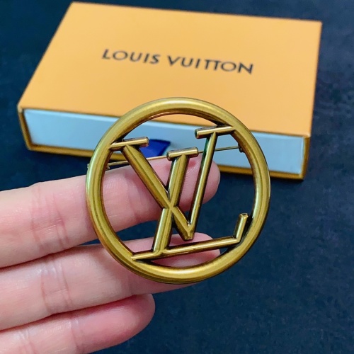 Replica Louis Vuitton LV Brooches For Women #1253663 $25.00 USD for Wholesale