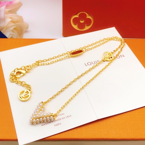 Louis Vuitton Necklaces #1253668 $29.00 USD, Wholesale Replica Louis Vuitton Necklaces