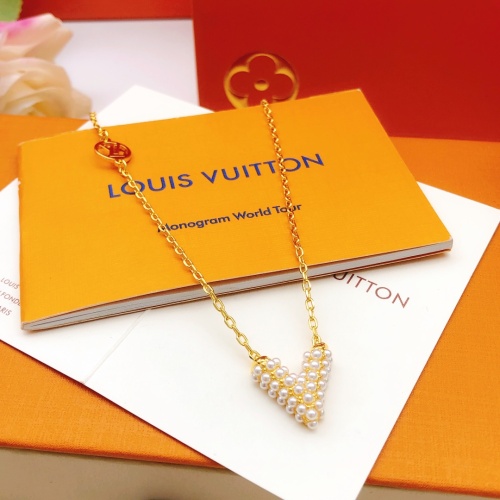 Replica Louis Vuitton Necklaces #1253668 $29.00 USD for Wholesale