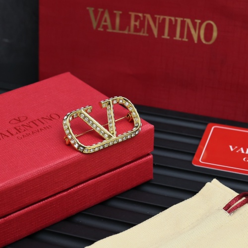 Replica Valentino Brooches For Women #1253692 $27.00 USD for Wholesale