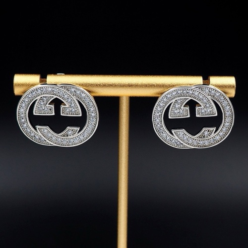 Replica Gucci Earrings For Women #1253694 $25.00 USD for Wholesale