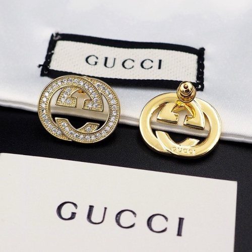 Replica Gucci Earrings For Women #1253695 $25.00 USD for Wholesale