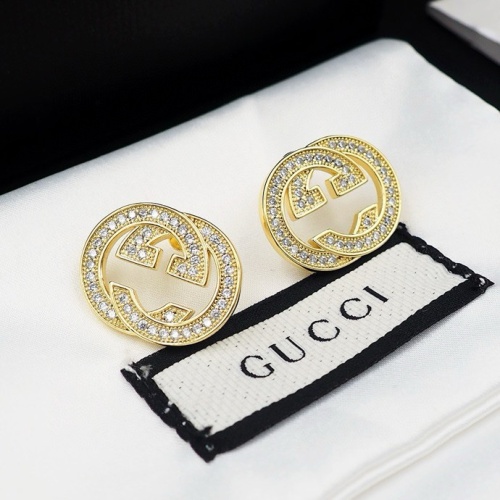 Replica Gucci Earrings For Women #1253695 $25.00 USD for Wholesale