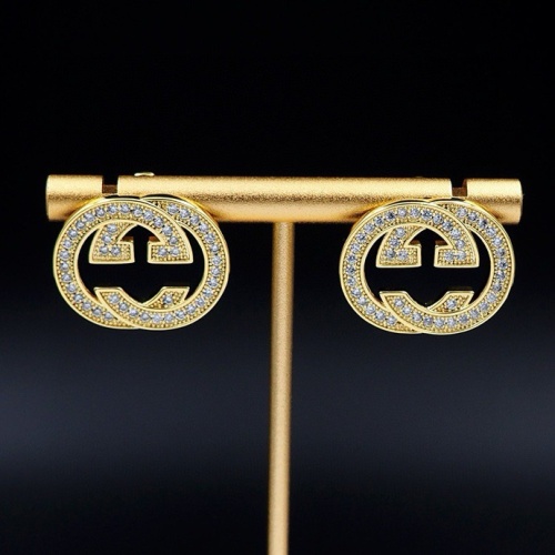 Replica Gucci Earrings For Women #1253695 $25.00 USD for Wholesale