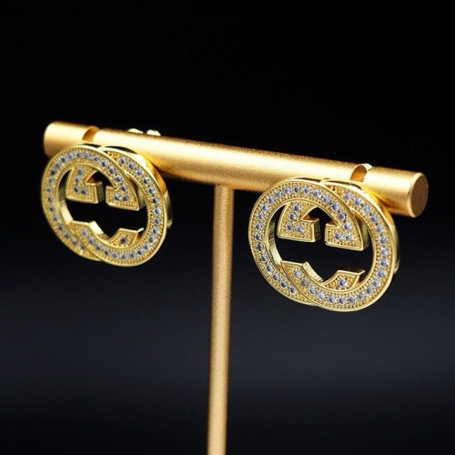 Replica Gucci Earrings For Women #1253695 $25.00 USD for Wholesale