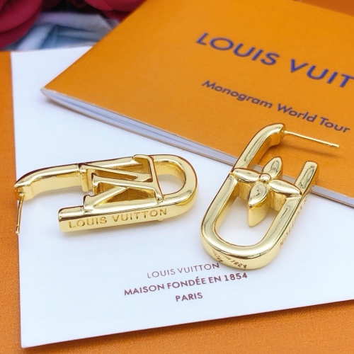 Replica Louis Vuitton Earrings For Women #1253698 $29.00 USD for Wholesale