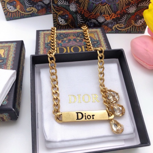 Replica Christian Dior Necklaces #1253721 $32.00 USD for Wholesale