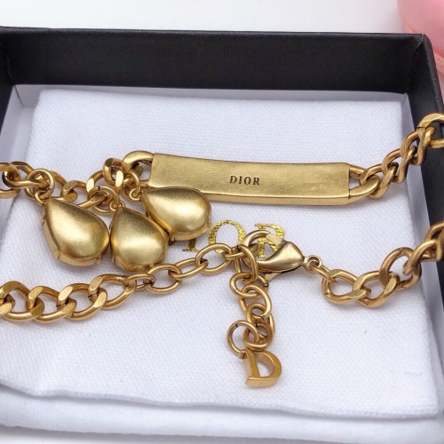 Replica Christian Dior Necklaces #1253721 $32.00 USD for Wholesale