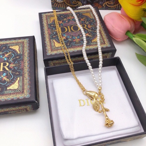 Christian Dior Necklaces For Women #1253722 $32.00 USD, Wholesale Replica Christian Dior Necklaces