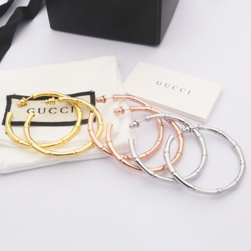 Replica Gucci Earrings For Women #1253723 $27.00 USD for Wholesale