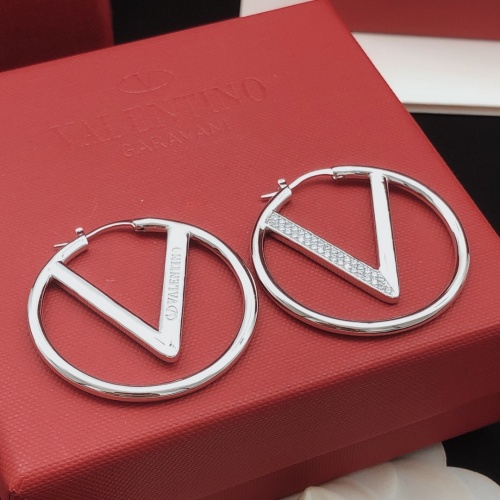 Replica Valentino Earrings For Women #1253737 $32.00 USD for Wholesale