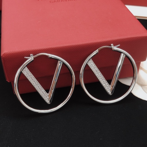 Replica Valentino Earrings For Women #1253737 $32.00 USD for Wholesale