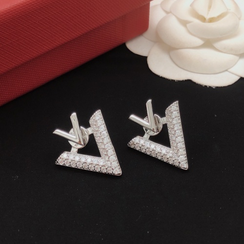 Replica Valentino Earrings For Women #1253759 $32.00 USD for Wholesale