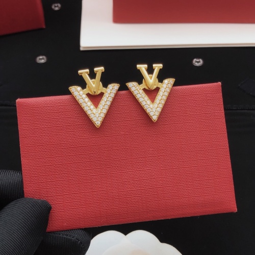 Replica Valentino Earrings For Women #1253760 $32.00 USD for Wholesale