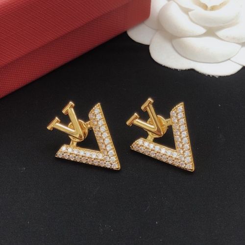 Replica Valentino Earrings For Women #1253760 $32.00 USD for Wholesale