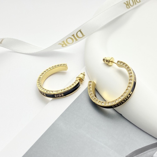 Replica Christian Dior Earrings For Women #1253762 $38.00 USD for Wholesale