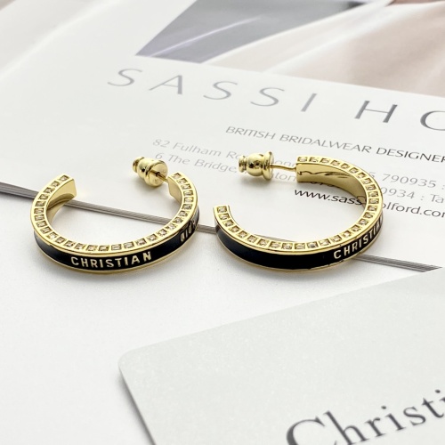 Replica Christian Dior Earrings For Women #1253762 $38.00 USD for Wholesale