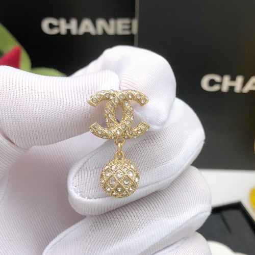 Replica Chanel Earrings For Women #1253766 $27.00 USD for Wholesale