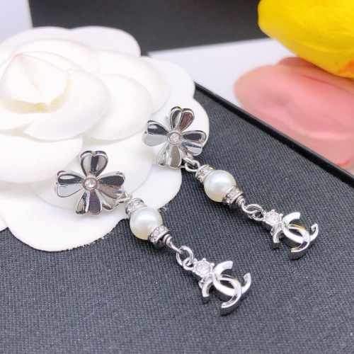 Replica Chanel Earrings For Women #1253774 $27.00 USD for Wholesale