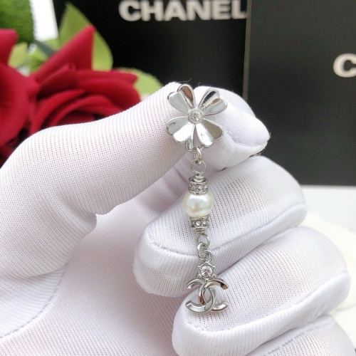 Replica Chanel Earrings For Women #1253774 $27.00 USD for Wholesale