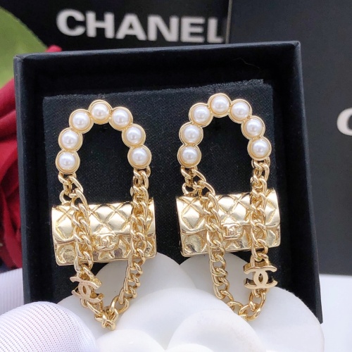 Chanel Earrings For Women #1253775 $27.00 USD, Wholesale Replica Chanel Earrings