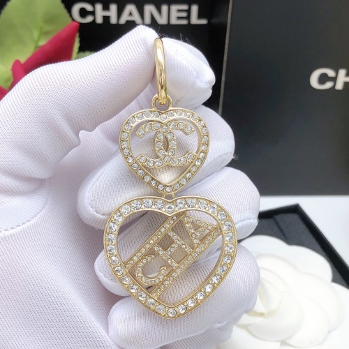 Replica Chanel Earrings For Women #1253782 $34.00 USD for Wholesale