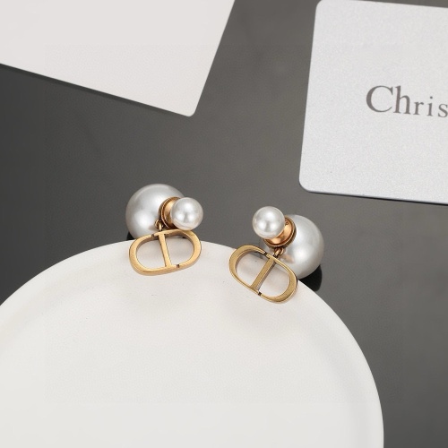 Christian Dior Earrings For Women #1253793 $25.00 USD, Wholesale Replica Christian Dior Earrings