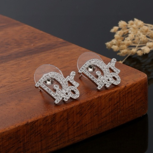 Replica Christian Dior Earrings For Women #1253797 $25.00 USD for Wholesale