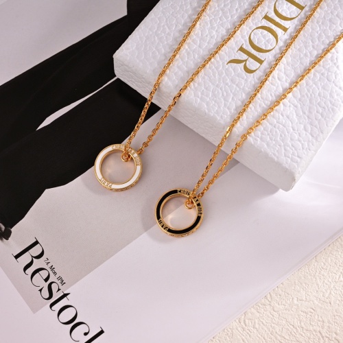 Replica Christian Dior Necklaces #1253807 $29.00 USD for Wholesale