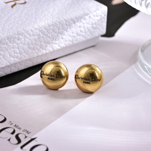 Replica Christian Dior Earrings For Women #1253810 $27.00 USD for Wholesale