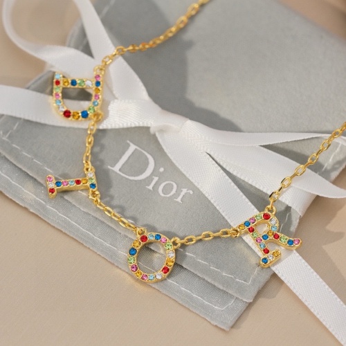 Replica Christian Dior Necklaces For Women #1253817 $29.00 USD for Wholesale