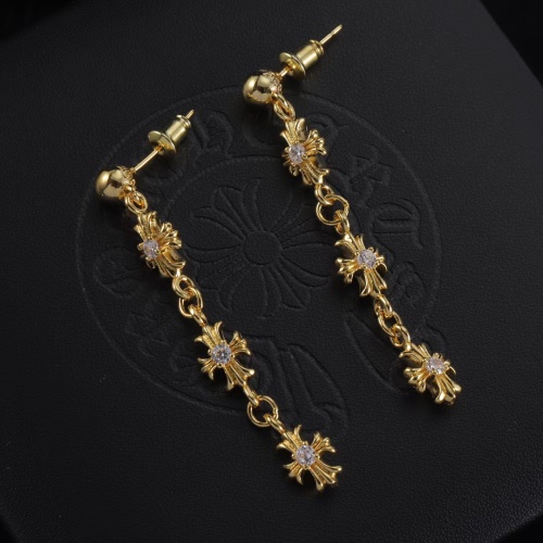 Chrome Hearts Earrings For Women #1253826 $32.00 USD, Wholesale Replica Chrome Hearts Earrings