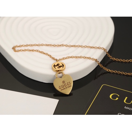 Replica Gucci Necklaces #1253863 $29.00 USD for Wholesale