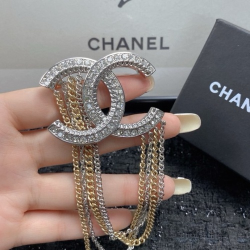 Replica Chanel Brooches For Women #1253877 $40.00 USD for Wholesale