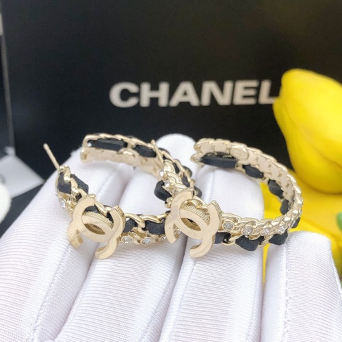 Replica Chanel Earrings For Women #1253882 $29.00 USD for Wholesale