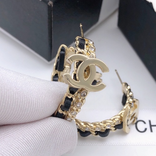 Replica Chanel Earrings For Women #1253882 $29.00 USD for Wholesale