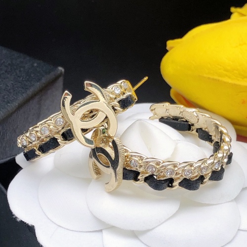 Replica Chanel Earrings For Women #1253882 $29.00 USD for Wholesale