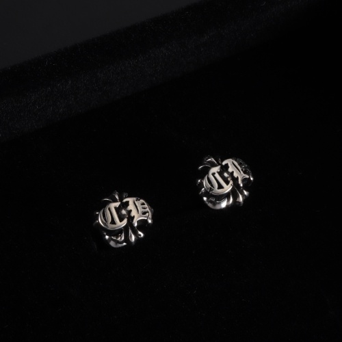 Replica Chrome Hearts Earrings #1253943 $32.00 USD for Wholesale