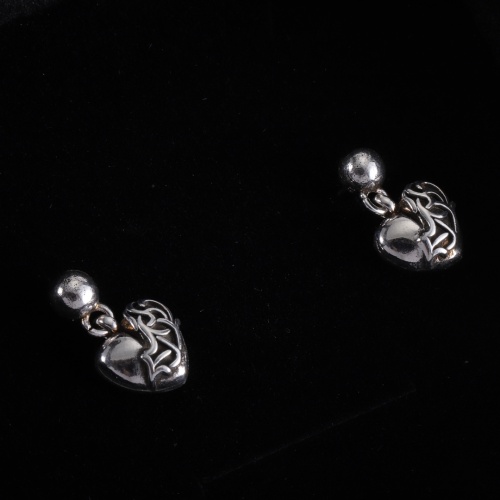 Replica Chrome Hearts Earrings #1253945 $32.00 USD for Wholesale