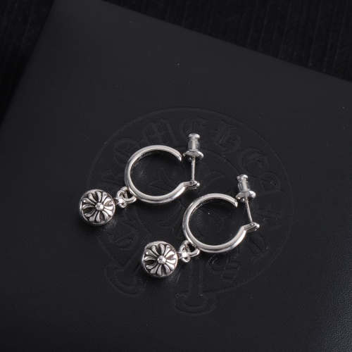 Replica Chrome Hearts Earrings #1253947 $32.00 USD for Wholesale