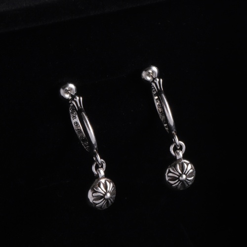 Replica Chrome Hearts Earrings #1253947 $32.00 USD for Wholesale