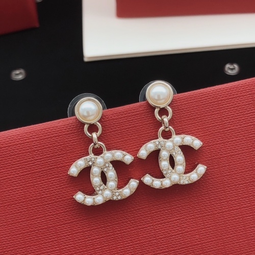 Chanel Earrings For Women #1254002 $29.00 USD, Wholesale Replica Chanel Earrings