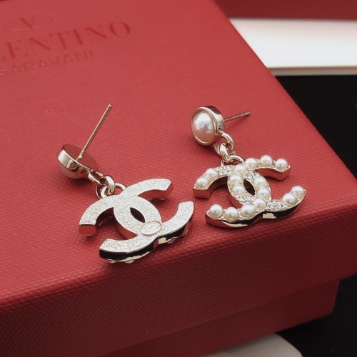 Replica Chanel Earrings For Women #1254002 $29.00 USD for Wholesale