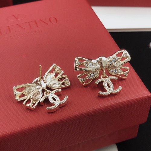 Replica Chanel Earrings For Women #1254003 $29.00 USD for Wholesale