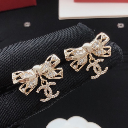 Replica Chanel Earrings For Women #1254003 $29.00 USD for Wholesale