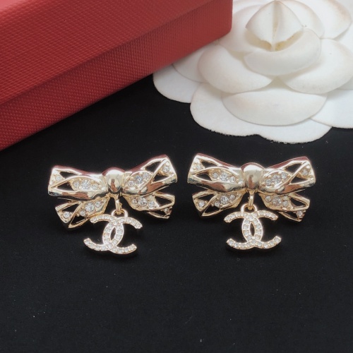 Replica Chanel Earrings For Women #1254003 $29.00 USD for Wholesale