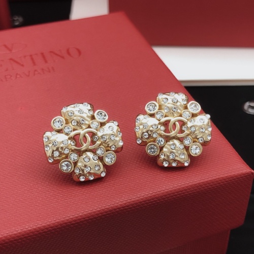 Replica Chanel Earrings For Women #1254004 $29.00 USD for Wholesale