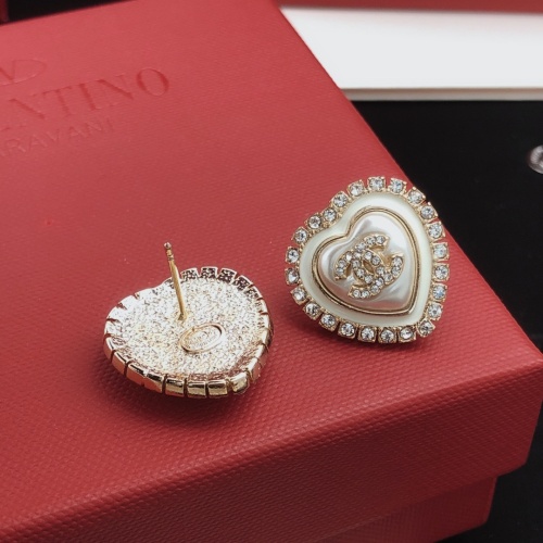 Replica Chanel Earrings For Women #1254006 $29.00 USD for Wholesale