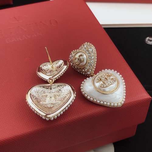 Replica Chanel Earrings For Women #1254007 $34.00 USD for Wholesale